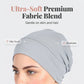 Myk og elastisk turbanhette for dame