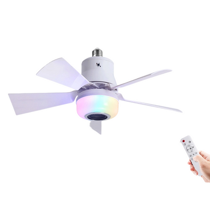 Smart Takvifte med RGB-lys og Bluetooth-høyttaler