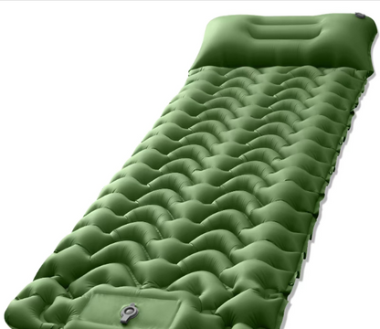 🛏️NÅ 50 % RABATT✨Oppblåsbar pute til utendørstelt - Premium madrass⛺️ Myk og komfortabel, vanntett og slitesterk for camping og turer 🌲