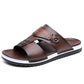 👞 50% RABATT! 💫 Slip-on-sandaler i kunstskinn til herre☀️ Enkel å ta av og på - slitesterkt kunstskinn - myk såle med god støtte ✨