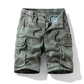 🩳 TIDSBEGRENSET 50% RABATT! ✨ Herre Casual Avslappet Cargo Shorts – Flere Lommer, Pustende, Robust 🌲