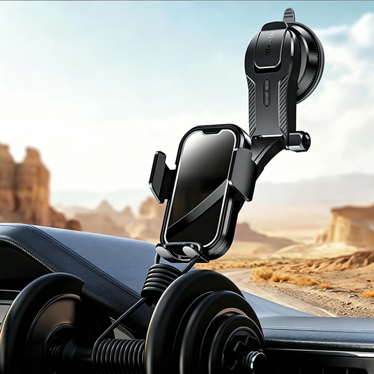 📱 TIDSBEGRENSET TILBUD: 50 % RABATT! 💥 Magnetisk sugekopp-holder for mobiltelefon i bilen – stabilt grep, enhåndsbetjening og justering i flere vinkler ✨