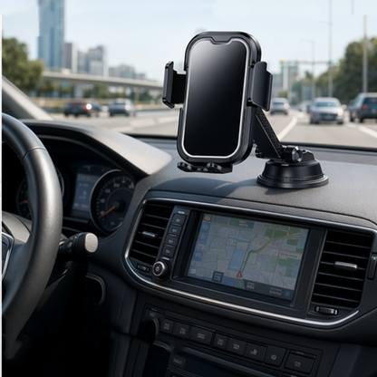 📱 TIDSBEGRENSET TILBUD: 50 % RABATT! 💥 Magnetisk sugekopp-holder for mobiltelefon i bilen – stabilt grep, enhåndsbetjening og justering i flere vinkler ✨