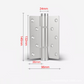 📢📢50% OFF !! ⏰Auto-Closing Hydraulic Invisible Door Hinge