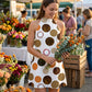 👗 TIDSBEGRENSET 50% RABATT! ✨ Flatterende Halterneck A-linje kjole – Polka Dot-mønster, Ermeløs, Ferieklar 🌸