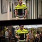 📢 BEGRENSET TID 50% RABATT! 👕 Herreskjorte med høy synlighet og reflekterende kortermer – Neonblokker & Atletisk passform ⏰