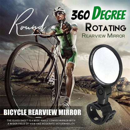 ⏳50% RABATT! 360° roterbart bakspeil til sykkel