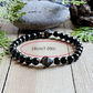 ⏳🔥LIMITED-TIME 50% OFF! ⏰ Elegance Black Obsidian Beaded Bracelet – Genuine Natural Stones, Protective Energy & Elastic Stretch Design – Modern Style for Daily Wear ✨