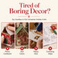 🌟 TIDSBEGRENSET 50% AVSLAG! ⛄ 18 934 Solgt – DIY 3D Perle Julekunst-sett – Håndlaget Festlig Dekorasjon med 6 Juledesign 🎨