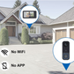 📹 Wireless Video Doorbell with 4.3" Screen Monitor – 1080P/2K HD Camera, PIR Motion Detection, Two-Way Audio, Local Storage No Monthly Fee ✨