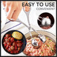 Stainless Steel Meatball Maker – 304 Food-Grade Steel, Non-Stick Smooth Surface & One-Press Design