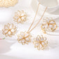 ⏳🔥TIDSBEGRENSET 50% AVSLAG! ⏰🍀Elegant dobbeltlags hult blomstersmykke✨