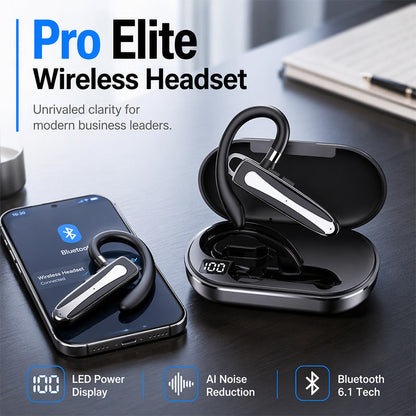 📢📢40% OFF !! ⏰🎧Waterproof Bluetooth Earpiece for Daily Use🔊📶