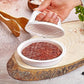 🍔 KJØP 1 FÅ 1 GRATIS! ✨ Burgerpresse – Jevne karbonader, fettdrenerende plate & sklisikkert grep ✨