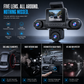 🚗 LIMITED‑TIME 50% OFF! ✨4K 360 Degree Panoramic Car Dash Cam with 5 Cameras – Hidden Design, Auto Collision Lock & Heat‑Resistant Body ✨