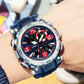 Waterproof Dual Display Electronic Sports Watch