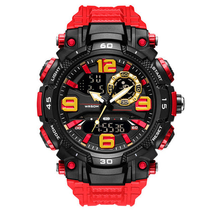 Waterproof Dual Display Electronic Sports Watch