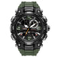 Waterproof Dual Display Electronic Sports Watch
