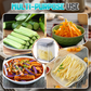 ⏳ Kun for en kort tid – 50 % RABATT ⏰4-i-1 pommes frites-kutter