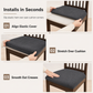 🎁 Kjøp 1 Få 1 Gratis! 🪑 Stretch Stoltrekk – Elastisk Trekk med Elegant Mønster for Spisestuen
