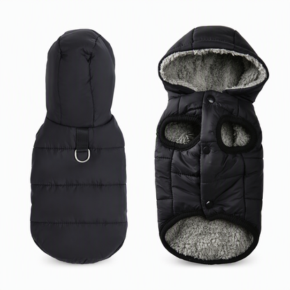 🐾 BEGRENSET TID: 50 % RABATT! ✨ Hettejakke til hund – med fleeceforing, vindtett 🧥