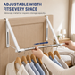 ⏳Time-Limited Special⏰Over‑Door Coat Rack – No‑drill, folding & heavy‑duty 🚪✨