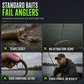 ⏰ Tidsbegrenset 50 % rabatt ✨ Bioniske meitemark-agn | Realistiske og rivebestandige softbaits for ferskvann og sjø 🎣