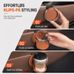 ⏳50 % rabatt i en begrenset periode⏰Sammenleggbar koppholder til bildøren — stor diameter, førsteklasses kunstlær, festes med klips🚗☕