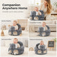✨50 % RABATT NÅ! ✨🧸 Plysjstøttesete for baby – ergonomisk, stabilt og mykt – perfekt for sittetrening og lek 🛋️