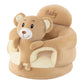 ✨50 % RABATT NÅ! ✨🧸 Plysjstøttesete for baby – ergonomisk, stabilt og mykt – perfekt for sittetrening og lek 🛋️