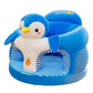 ✨50 % RABATT NÅ! ✨🧸 Plysjstøttesete for baby – ergonomisk, stabilt og mykt – perfekt for sittetrening og lek 🛋️