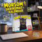 ⏳ Kun for en kort tid – 50 % RABATT ⏰2027 Morsomme Sinte Katter Veggkalender