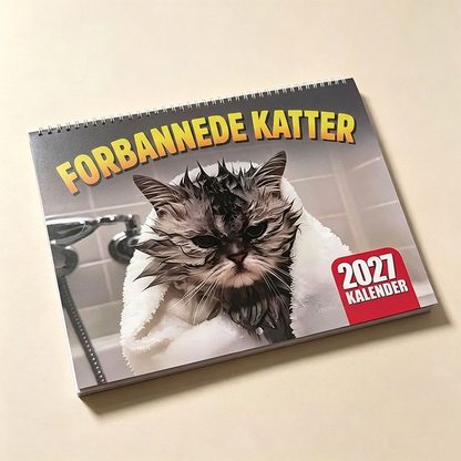 ⏳ Kun for en kort tid – 50 % RABATT ⏰2027 Morsomme Sinte Katter Veggkalender