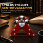 Metall Fidget Spinner, roterende stressavlastende leketøy med rullekulebane