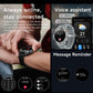 ⌚ Smartklokke: 1000 mAh batteri, 1,7" HD-skjerm, 100+ sportsmoduser, LED-lommelykt, utskiftbare reimer