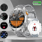 ⌚ Smartklokke: 1000 mAh batteri, 1,7" HD-skjerm, 100+ sportsmoduser, LED-lommelykt, utskiftbare reimer