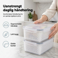 🔥 Spar mer med komplettsettet! 🎁Lufttette oppbevaringsbokser til kjøleskap med avtakbar dreneringsbrett
