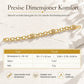 ✨ 50 % RABATT! ✨ Gullarmbånd med hjerte- og firkantede hule lenker og rhinsteiner – Håndsatte rhinsteinshjerter, polert gullspenne og lette geometriske lenker – Parisisk eleganse til ethvert antrekk 💛