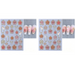 # 5D Blomster Negleklistremerker