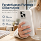 📱 Spar 50%! 🧲 Flytende silikondeksel – Magnetring og mykt, flokket grep ✨