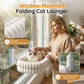 🌞Fris De Lente In Met 50% Korting!🐱Opvouwbare Kattenhangmat voor het Raam - 18kg Draagkracht - Ultrazachte Pluche Hoes (Wasbaar) - Ruimtebesparend Design