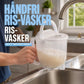 ⏳ Kun for en kort tid – 50 % RABATT ⏰Håndfri risvasker med sil