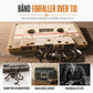 📼50% RABATT NÅ! 🔄 Gjennomsiktig kassettspiller – Bånd til MP3-konverterer, Type-C & Hi-Fi-stereo – Nostalgi møter moderne teknologi 🎵