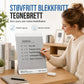 📋 Spar 50 %! ✍️ Magnetisk tavle – blekkfri, støvfri og øyebeskyttende ✨