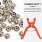 ⏳Kun for en kort tid – 50% RABATT ⏰Syfri trykknappsett