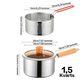 ⏳Kun for en kort tid – 50% RABATT ⏰Multifunksjonell 304-gryte i rustfritt stål