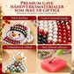 ⏳Kun for en kort tid – 50% RABATT ⏰24-dagers julekalender pyntesett for DIY