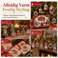 ⏳Kun for en kort tid – 50% RABATT ⏰24-dagers julekalender pyntesett for DIY