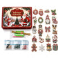 ⏳Kun for en kort tid – 50% RABATT ⏰24-dagers julekalender pyntesett for DIY
