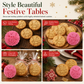 🎄 Julekakeutstikker-sett – 10 motiver, dype 3D-mønstre, skarpe detaljer. Lag perfekte julekaker! ✨🍪